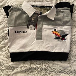 Guinness Toucan Rugby Shirt - Size Large